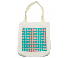 Retro Classical Tile Tote Bag