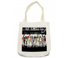 Modern Colorful Fashion Tote Bag