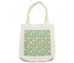 Tea Cup Teapot British Tote Bag