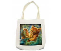 Fantasy Peacock Tote Bag