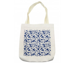 Hibiscus Flower Petals Tote Bag