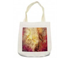 Colorful Notes Composition Tote Bag