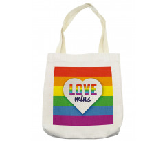 LGBT Pride Love Wins Tote Bag