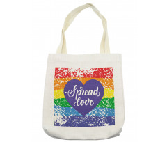 Spread Love Heart Tote Bag