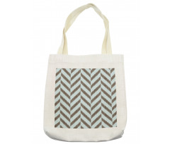 Sketchy Chevron Zig Zag Tote Bag