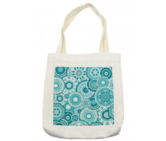 Mandala Round Tote Bag