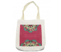 Eastern Boho Floral Tote Bag