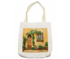 Plants and House Door Tote Bag