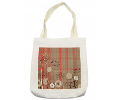 Vintage Style Botany Artsy Tote Bag