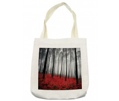 Mystical Foggy Woodland Tote Bag