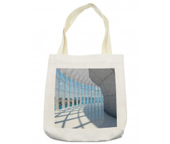 Skyscrapers Seascape View Tote Bag