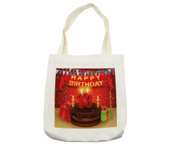 Birthday Party Cake Tote Bag