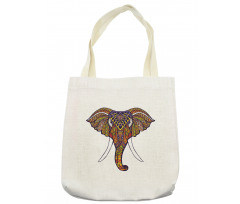 Tribal Colored Tote Bag