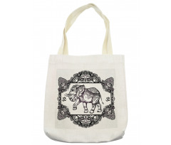 Rain Symbol Tote Bag