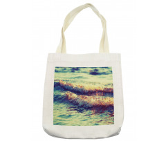 Calm Sea Theme Pastoral Tote Bag