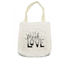 Words Hipster Tote Bag