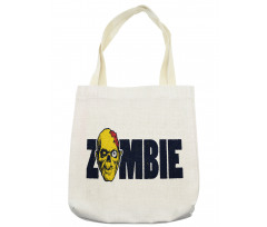 Dead Human Face Tote Bag