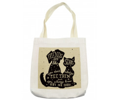 Cat Dog Friends Tote Bag