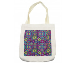 Vibrant Tones Boho Tote Bag