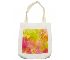 Spring Yard Watercolors Tote Bag