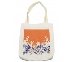 Vibrant Spindrift Tote Bag