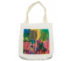 Watercolor Garden Art Tote Bag
