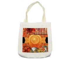 Retro Gear Technology Tote Bag