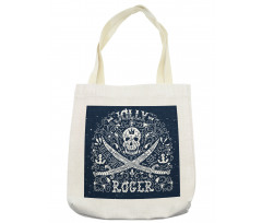 Pirates Jolly Roger Flag Tote Bag