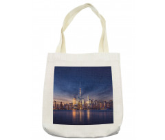 New York Skyline Evening Tote Bag