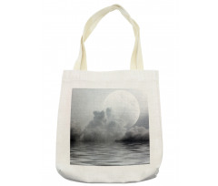 Calm Water and Twilight Sky Tote Bag