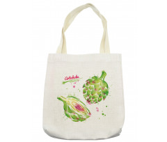 Watercolor Super Food Tote Bag