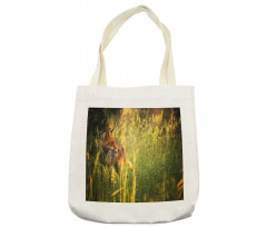 Vixen Mammal Summer Forest Tote Bag