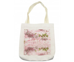 Tender Floral Branch Water Tote Bag
