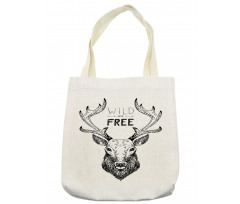 Deer Wild Free Tote Bag