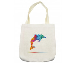 Vibrant Ocean Mammal Tote Bag