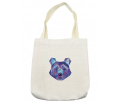 Cosmic Polygonal Portrait Tote Bag