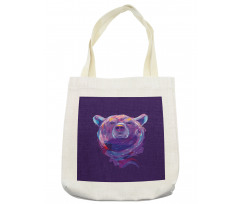 Mascot Face Brushstrokes Tote Bag