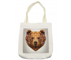 Geometric Modern Portrait Tote Bag