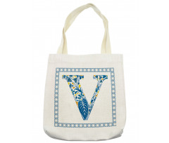 Capital Font Framework Tote Bag