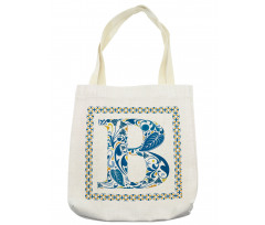 Floral Artwork Design Tote Bag