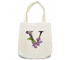 Viola Sororia Flower Tote Bag