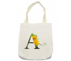 Floweringlphabet Tote Bag