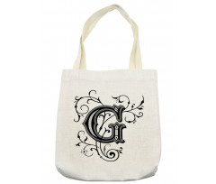 G Font Tote Bag