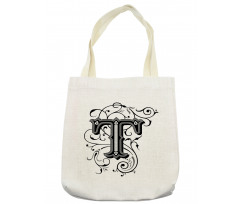 Symmetrical Monochrome Tote Bag