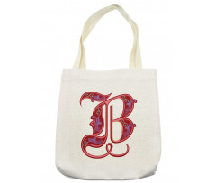 Gothic Abstract B Sign Tote Bag