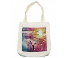 Owl on Tree Tote Bag