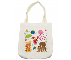 Underwater Wildlife Fun Tote Bag