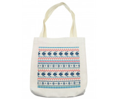 Watercolor Style Art Shapes Tote Bag