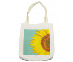 Close up Half Petal Tote Bag