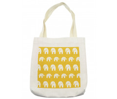 Monotone Animal Pattern Tote Bag